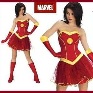 Sexy Iron Lady Tutu Dress Costume Womens  Medium 6-10 NWT!